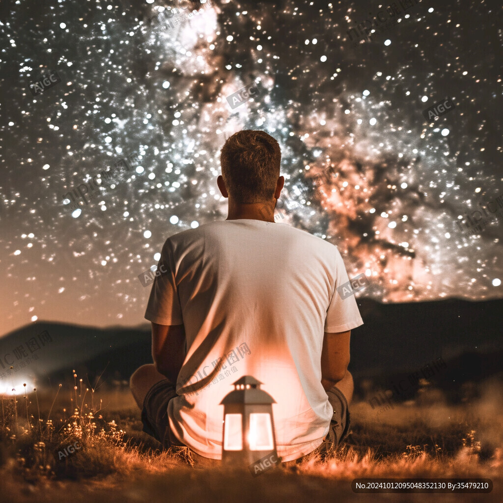 仰望星空的人