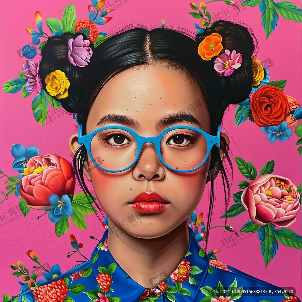 写实人物插画