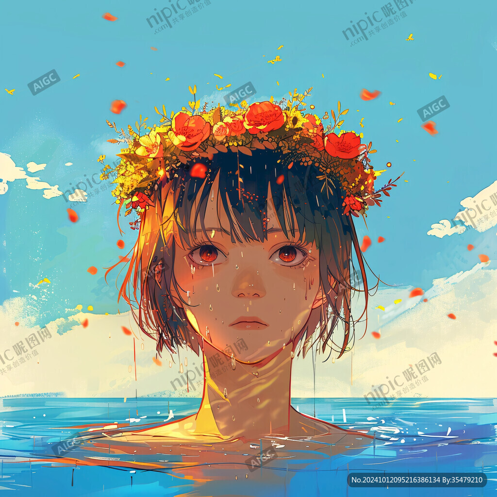 厚涂少女