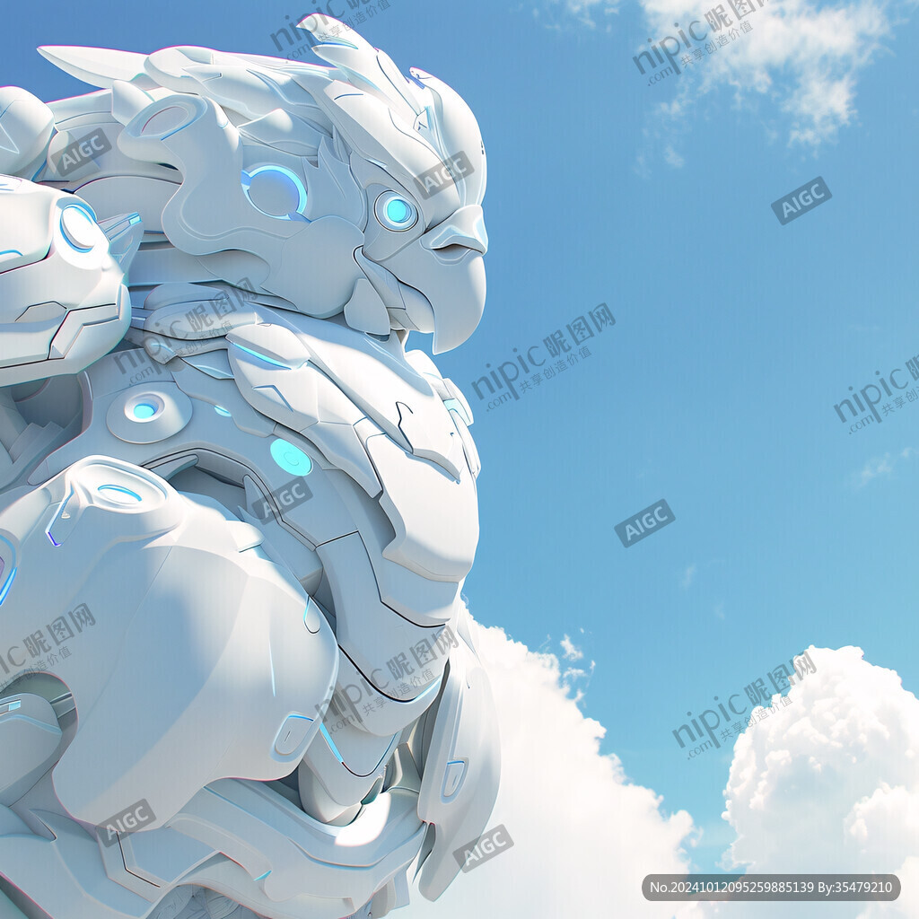 后现代机械科幻未来派