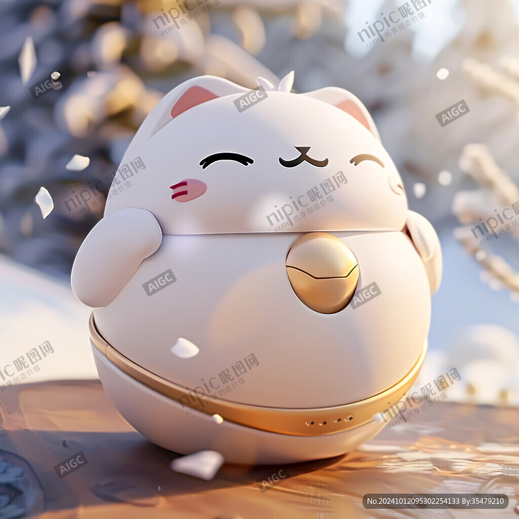 招财猫存钱罐