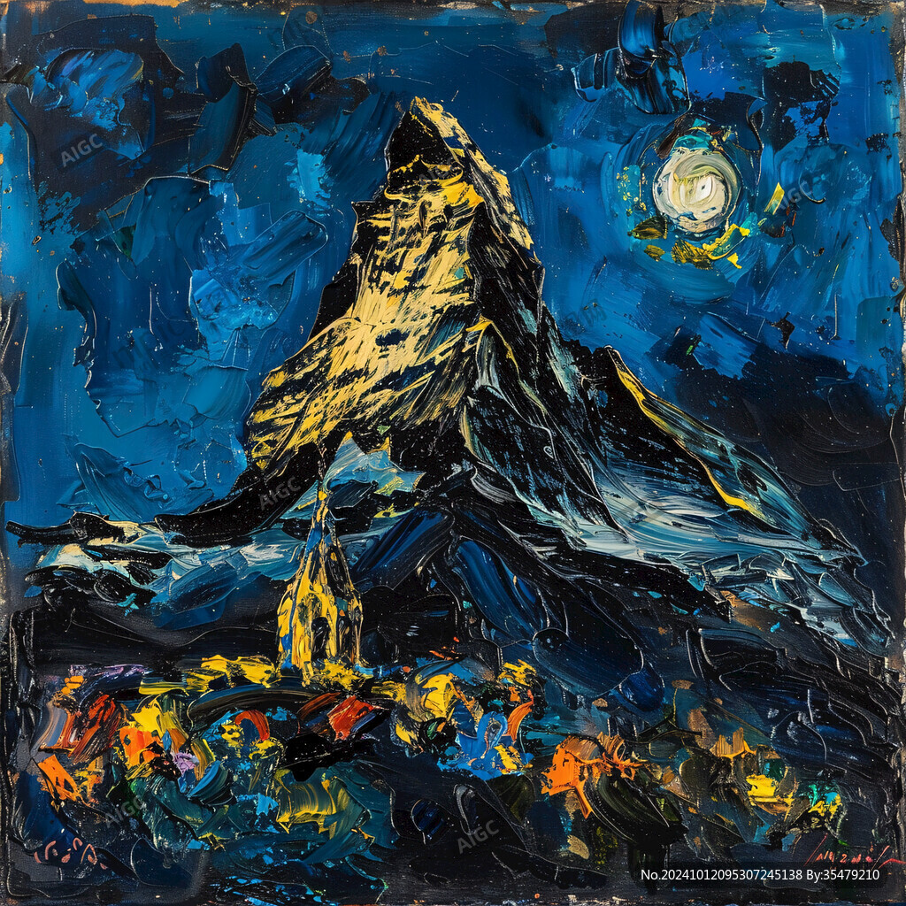 星空系列油画展