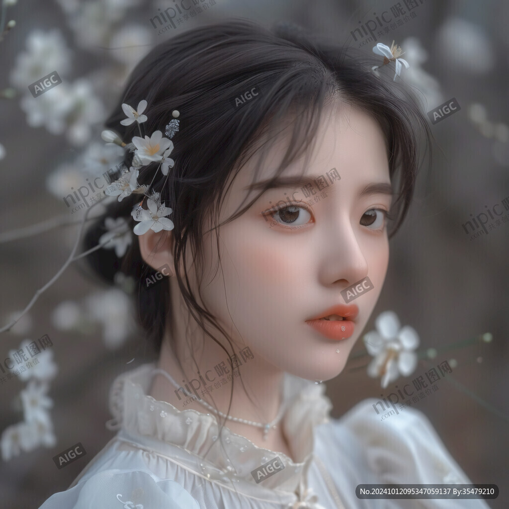 写实人物插画
