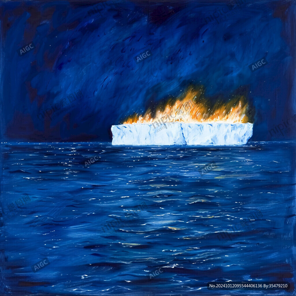 可燃冰开采平台