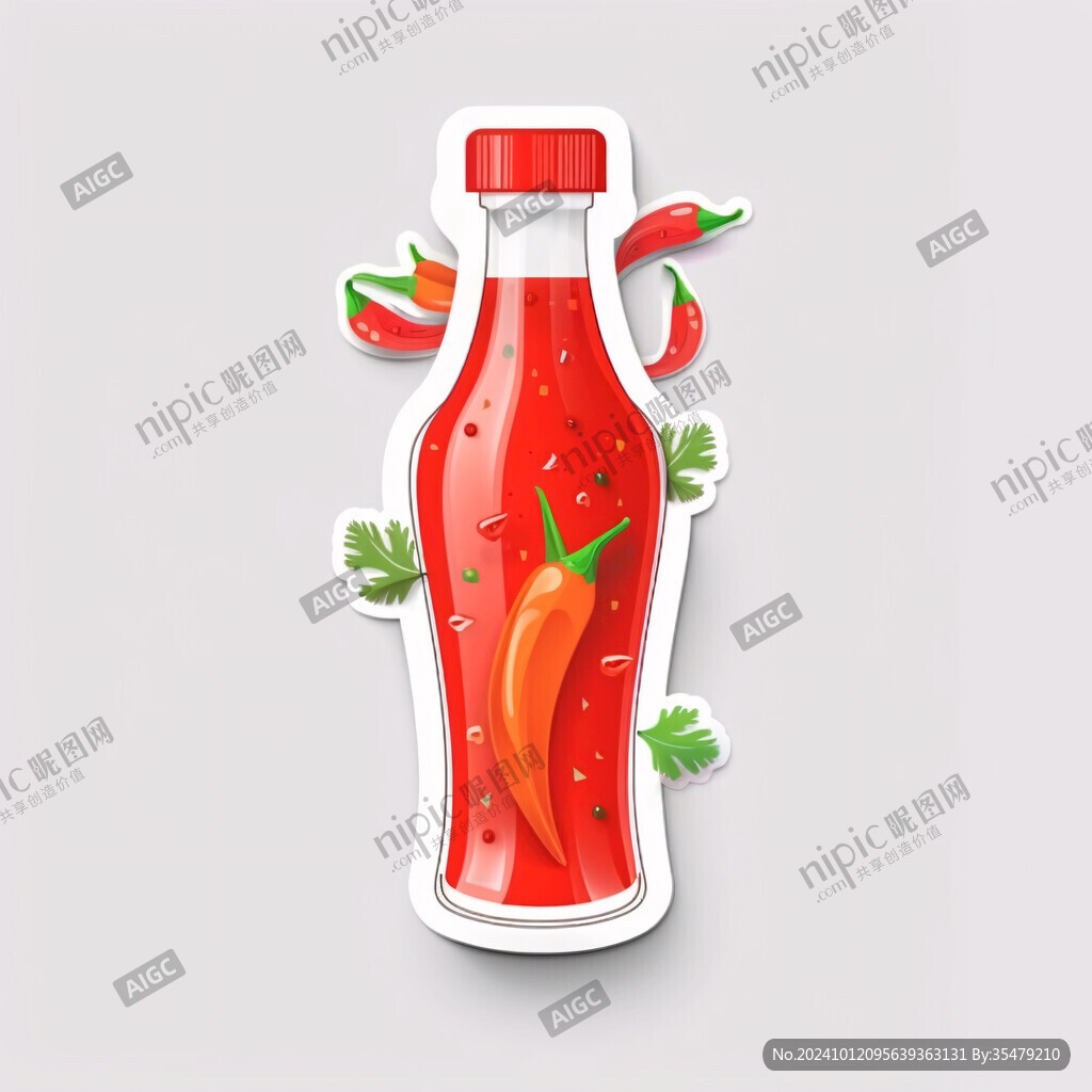 番茄酱插画
