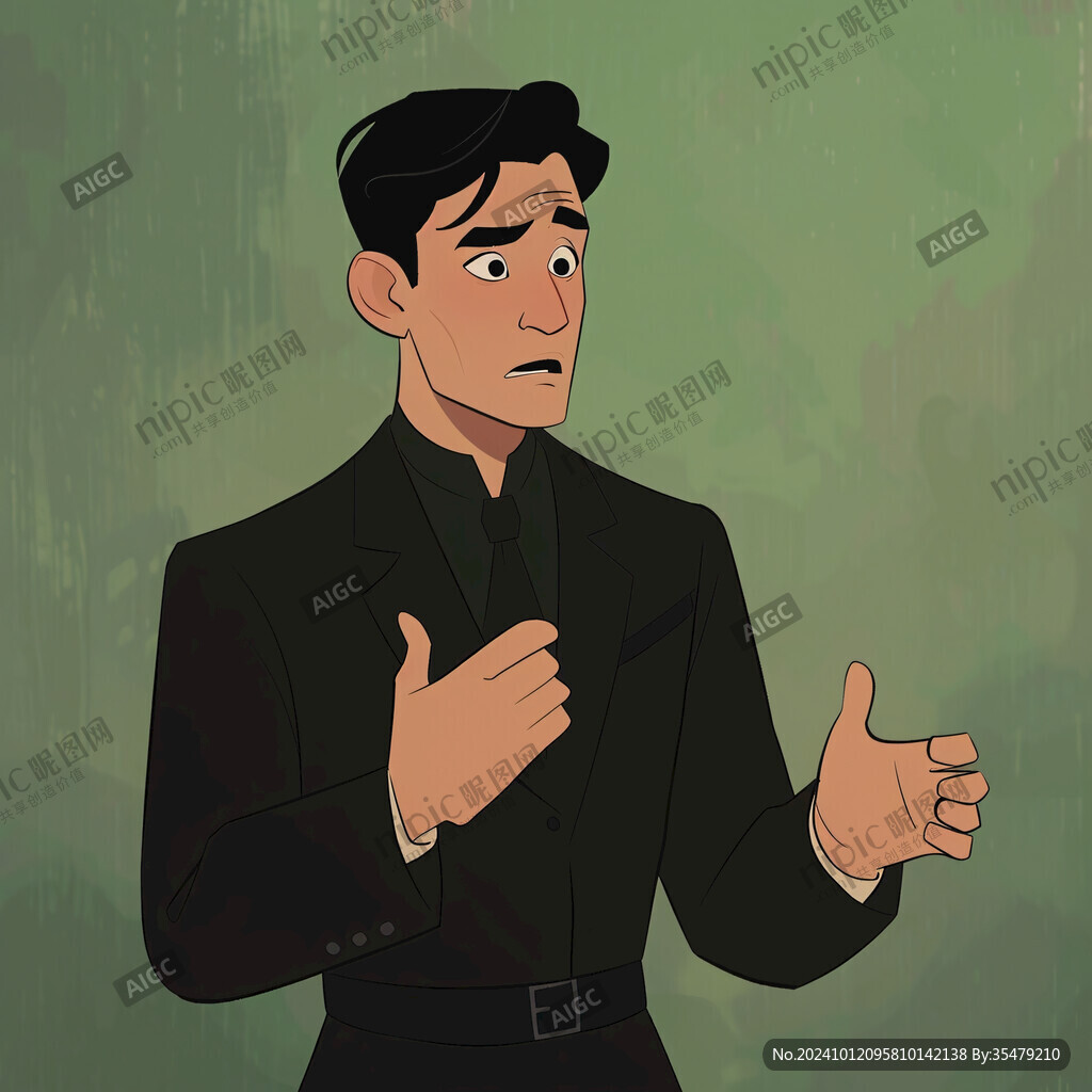 成年男人插画
