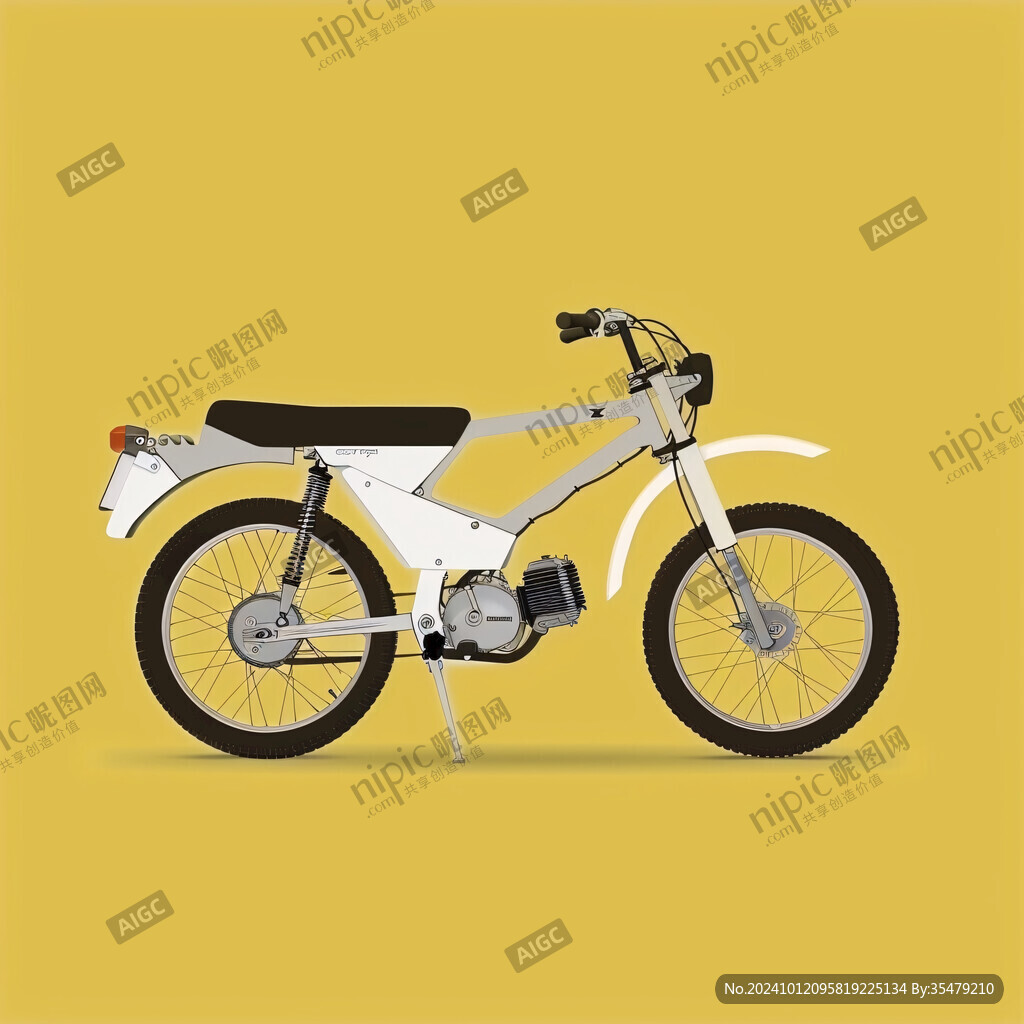 插画电动车
