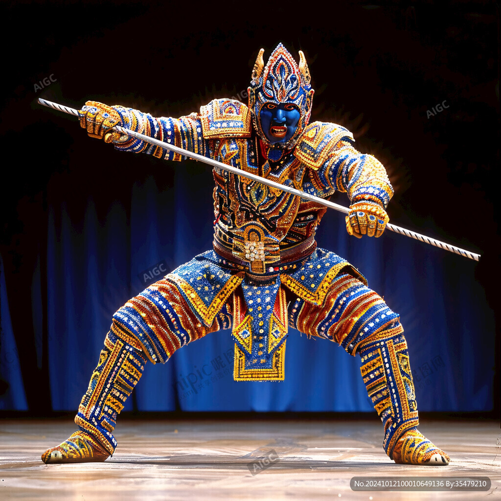 明代武士武将形象