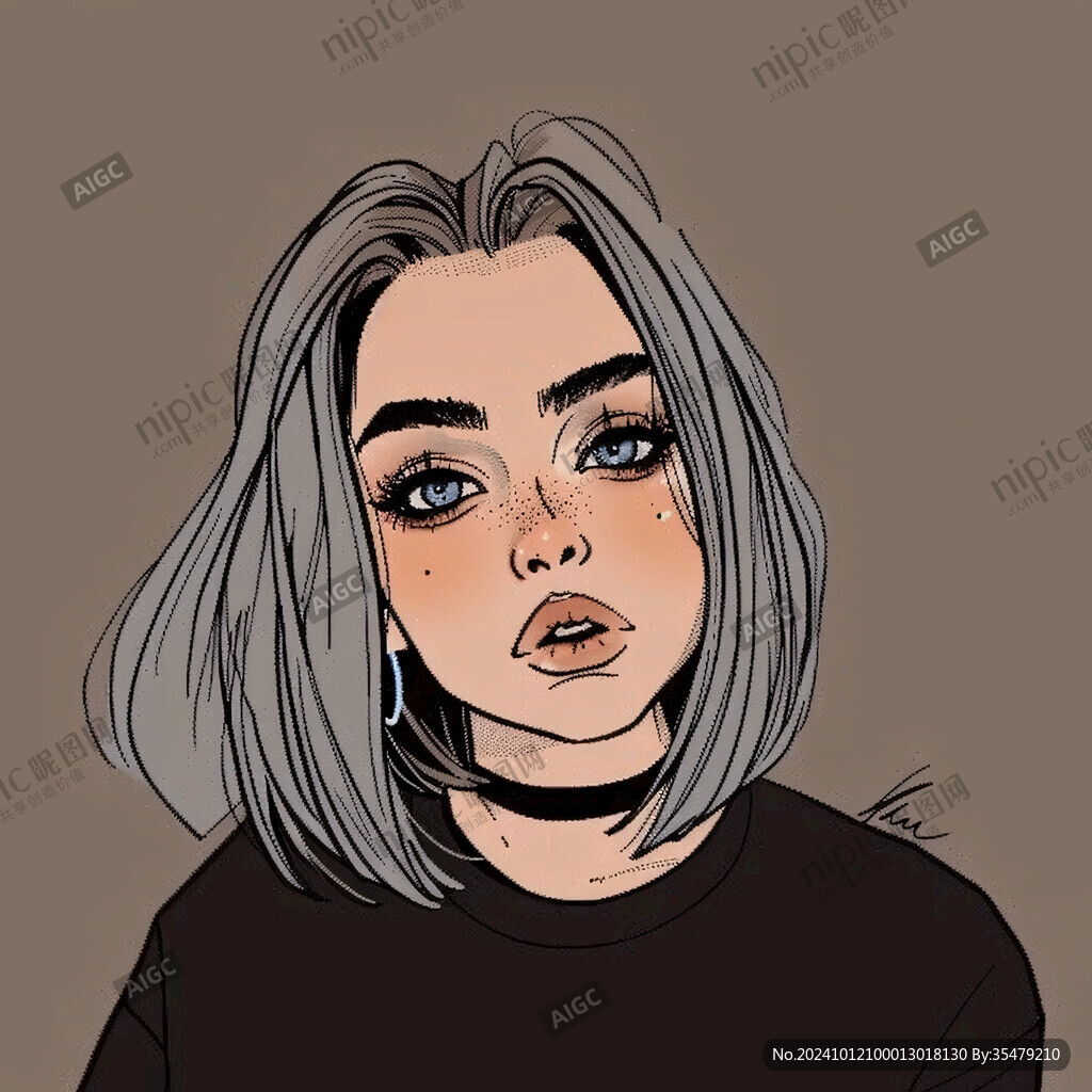 人物情绪插画