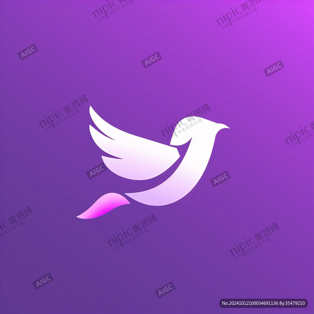 鸽子图标logo