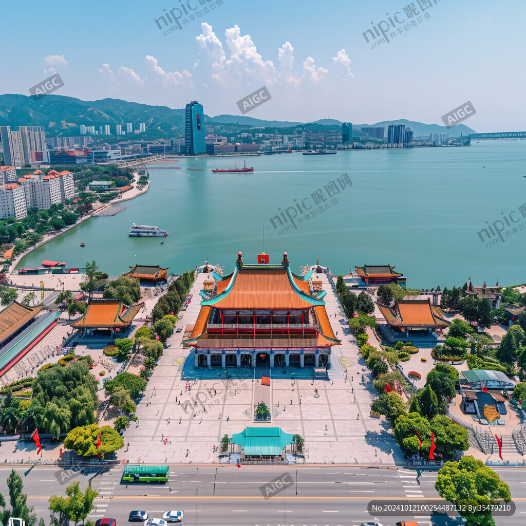航拍天后宫