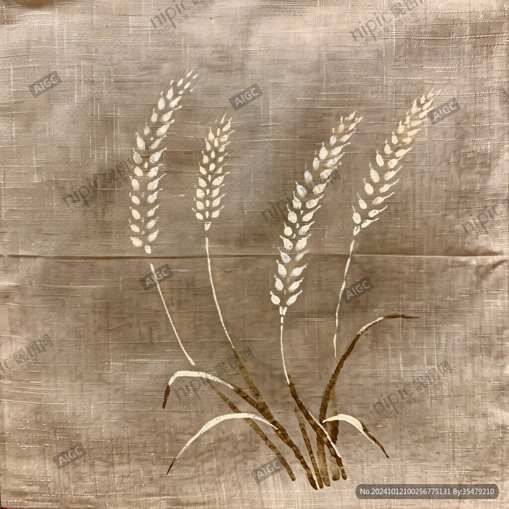 小麦壁画