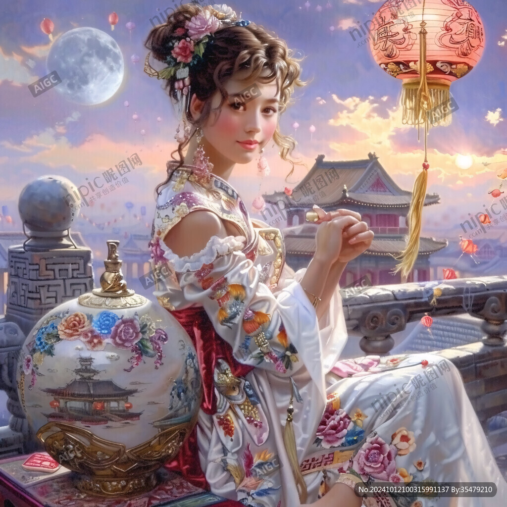 古典宫廷美女