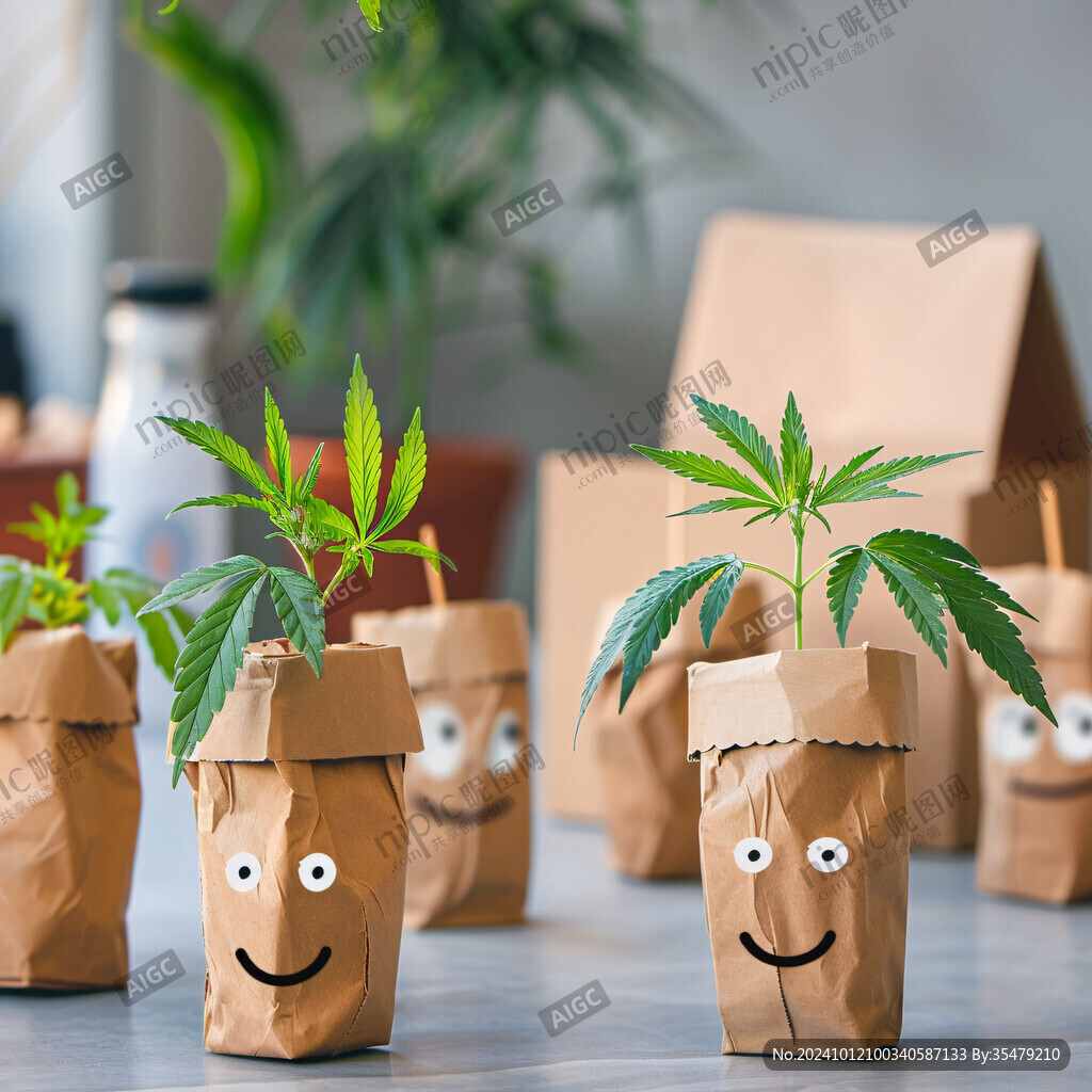 邮寄包装的植物
