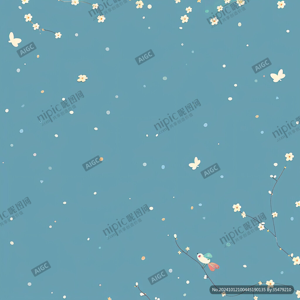 流星圆点波点布纹图案