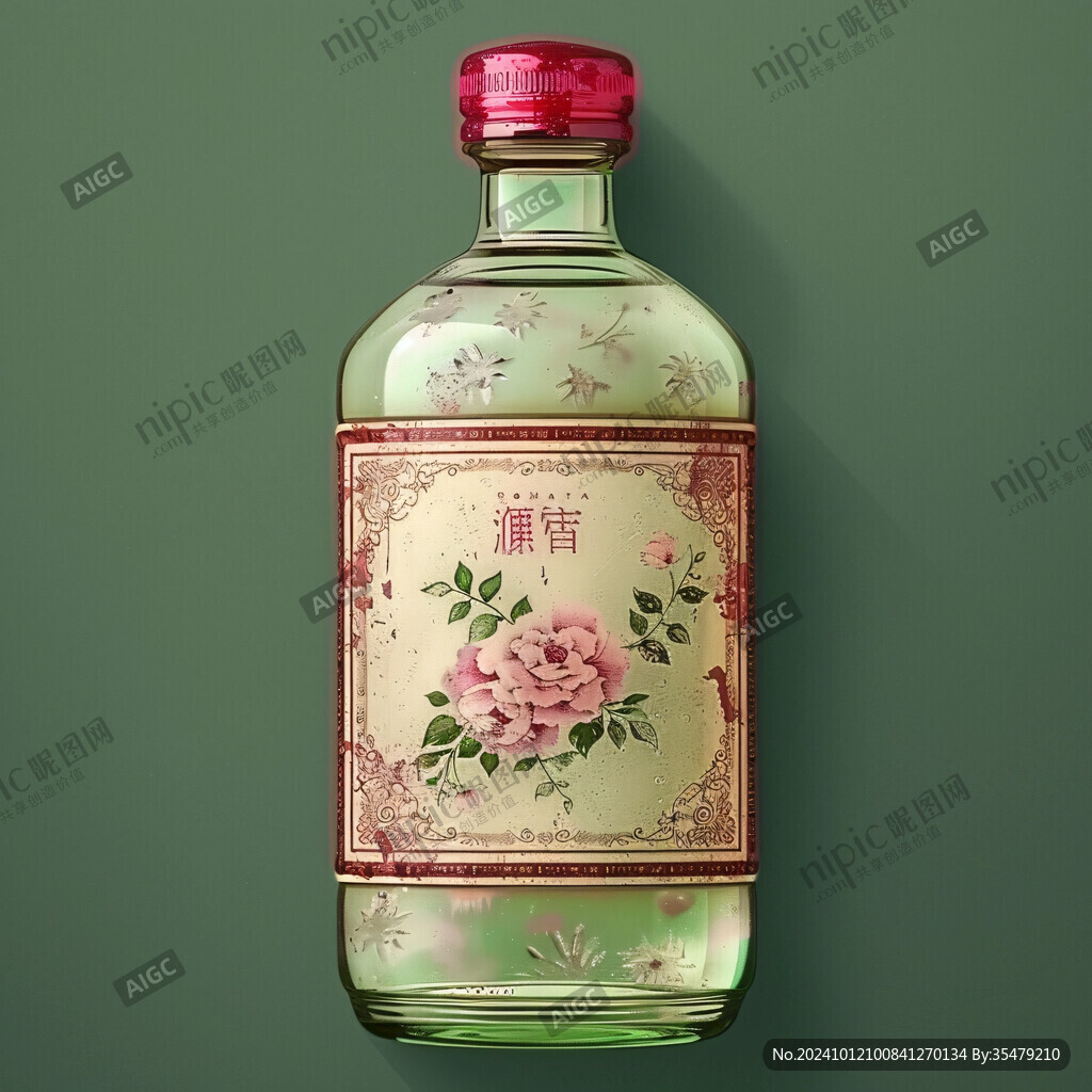 玫瑰酿插画