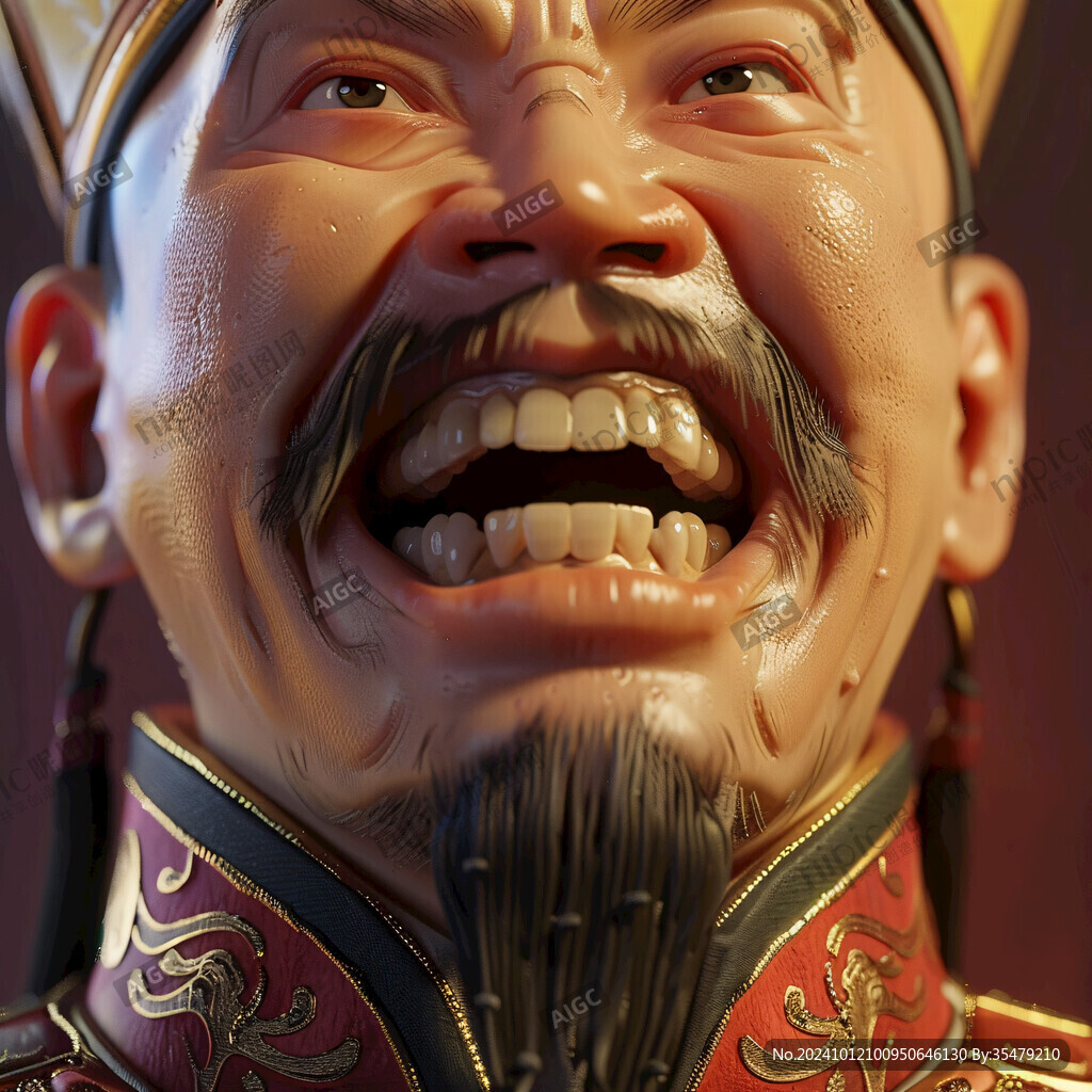 粘土王侯头像