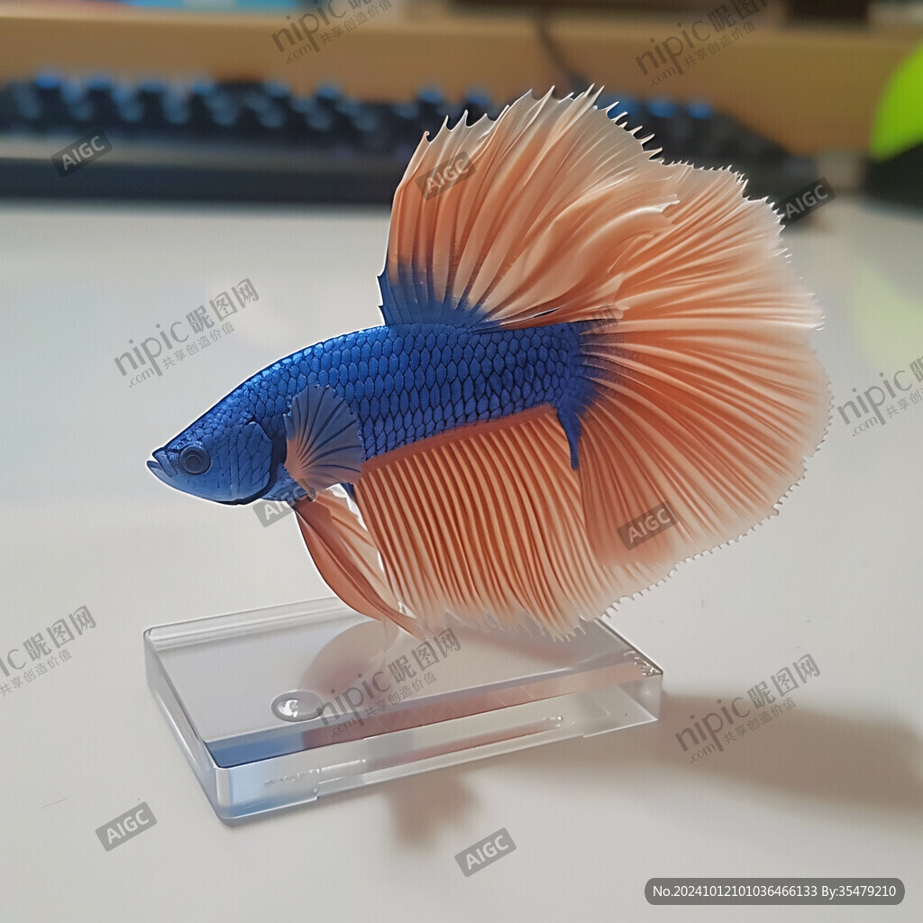 展示级半月斗鱼