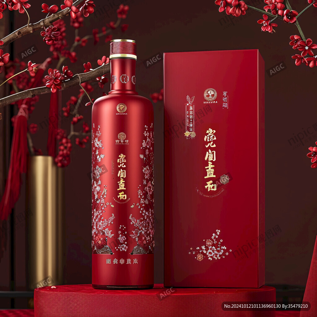 白酒包装喜庆酒包装