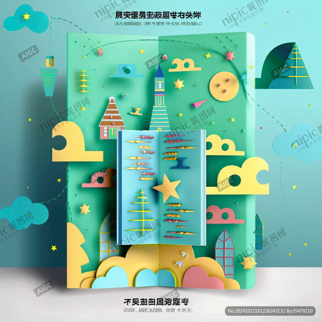 立体场景海报