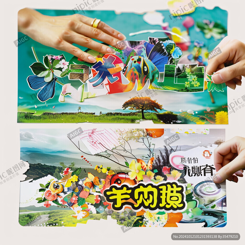 活动立体画