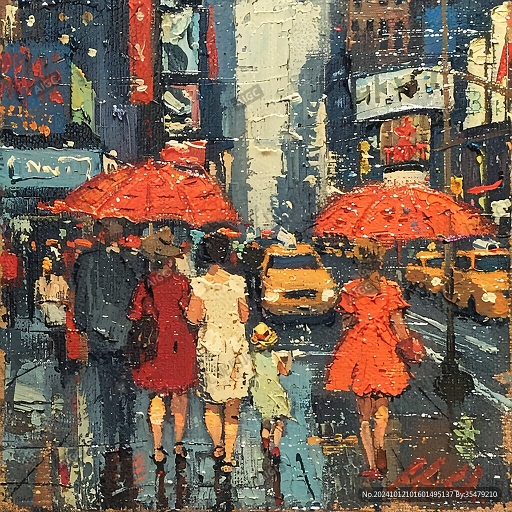 纽约装饰画