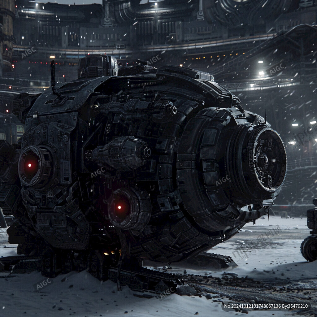 后现代机械科幻未来派