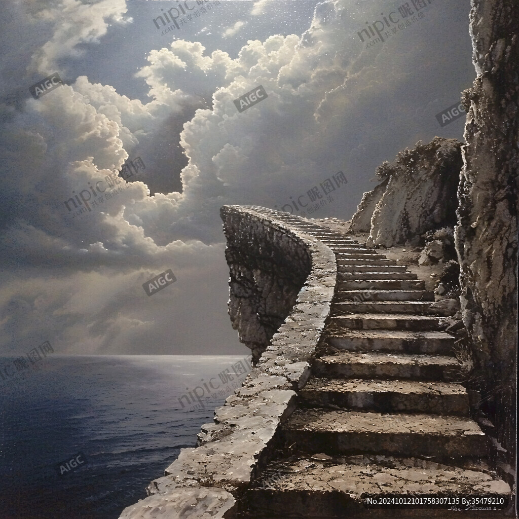 立体画展海景立体画