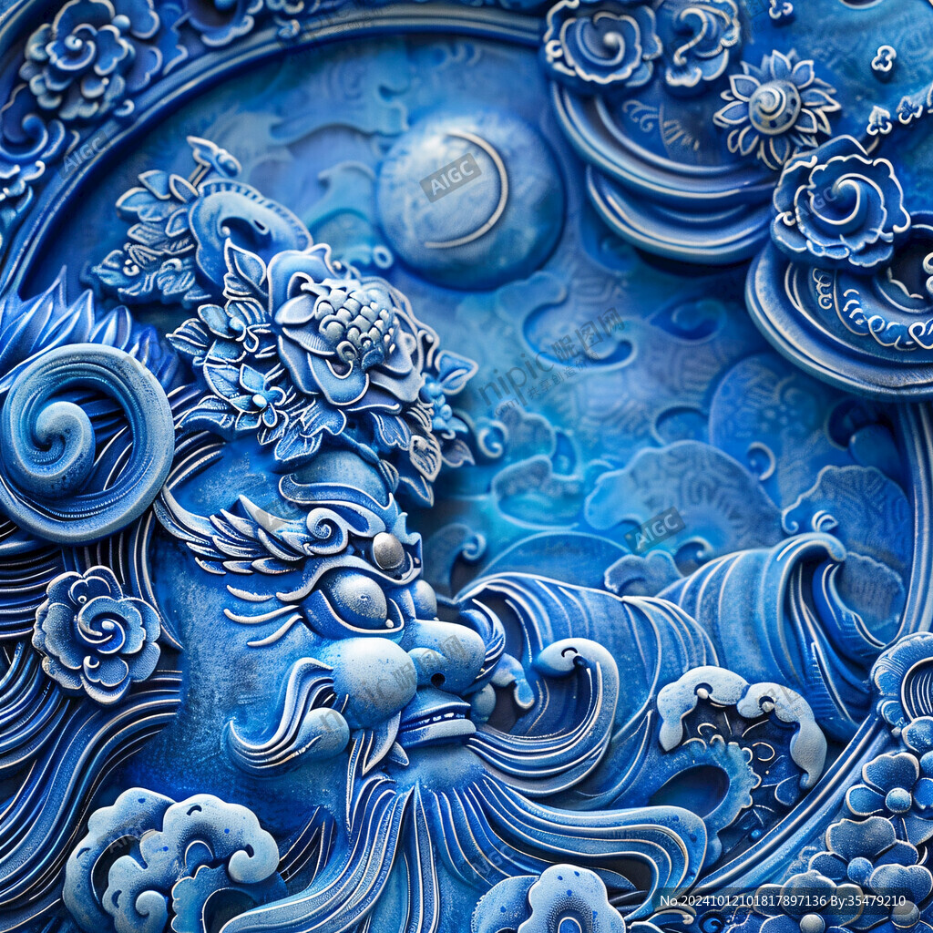 金属浮雕
