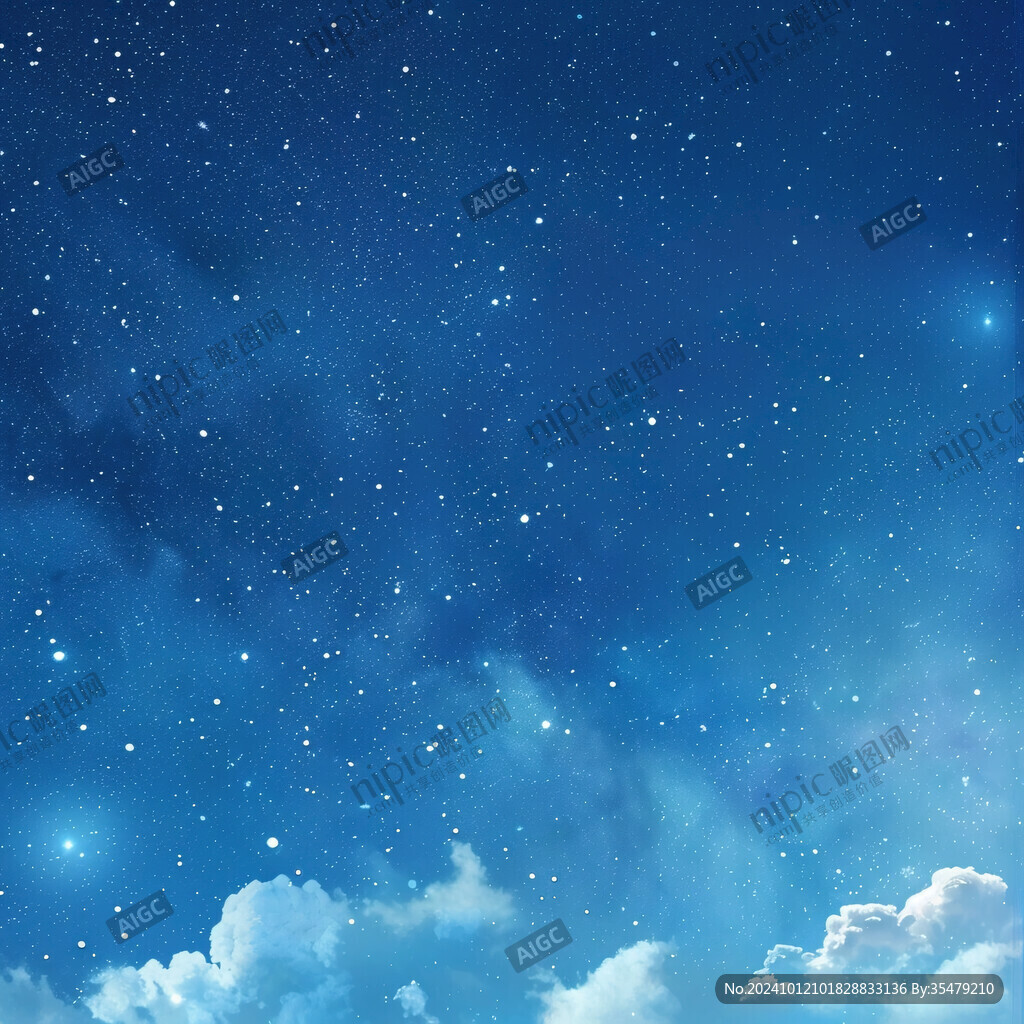 星空背景星空天顶贴