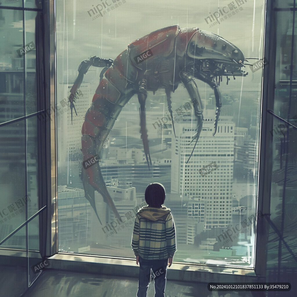 科幻题材插画