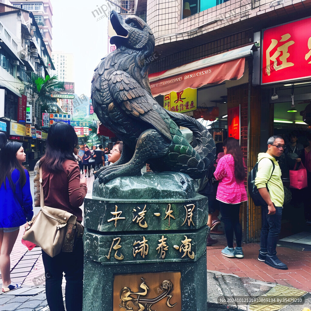 五福街浮雕
