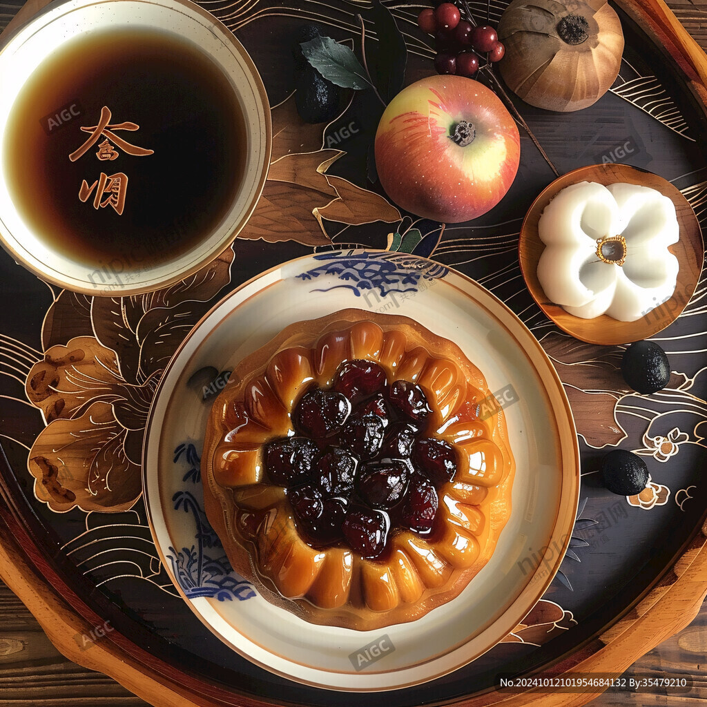 中秋节茶食