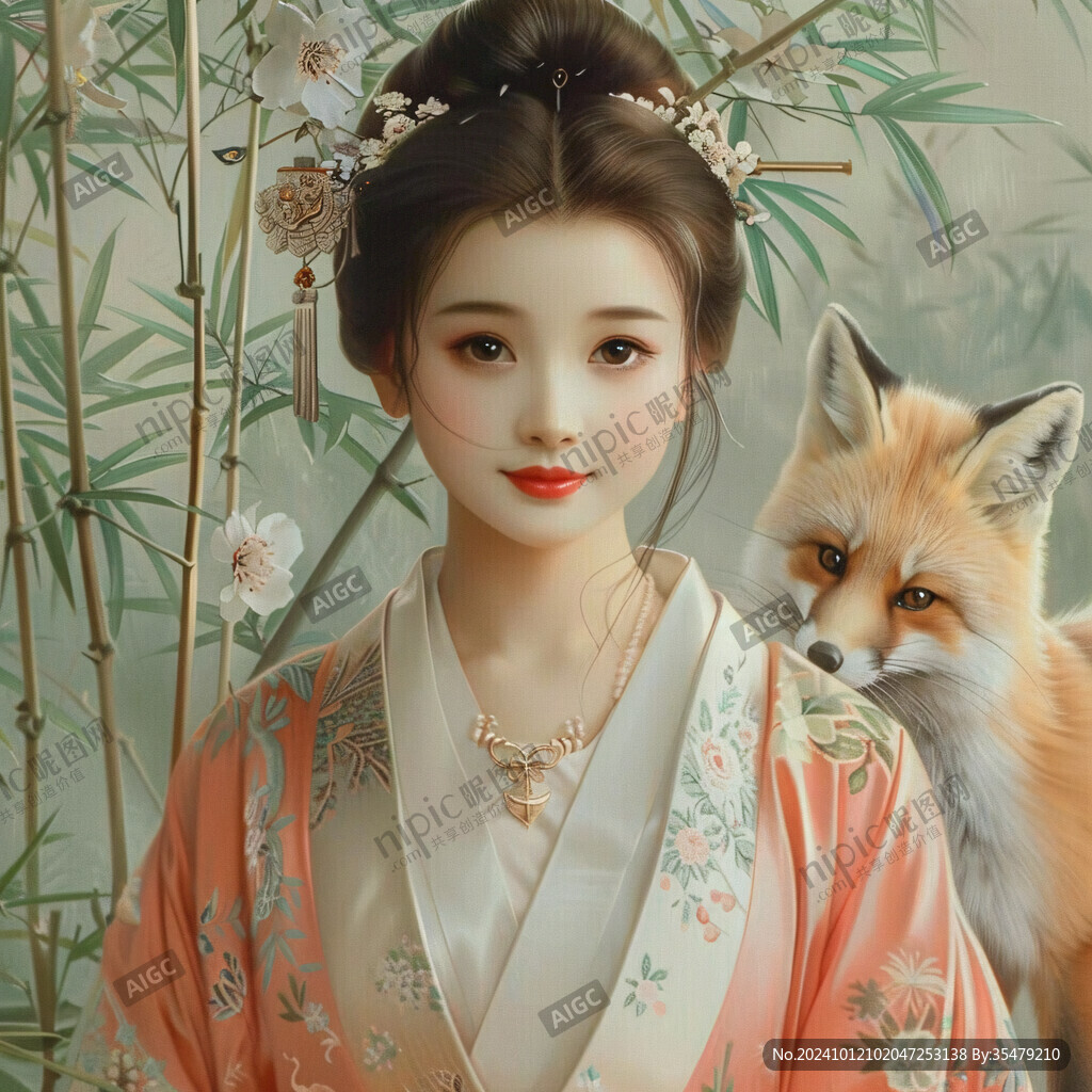 古装人物蜡像