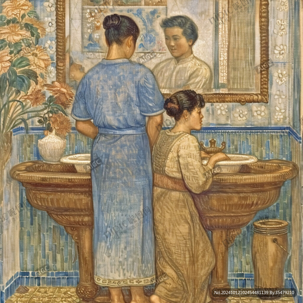 民国洗浴室