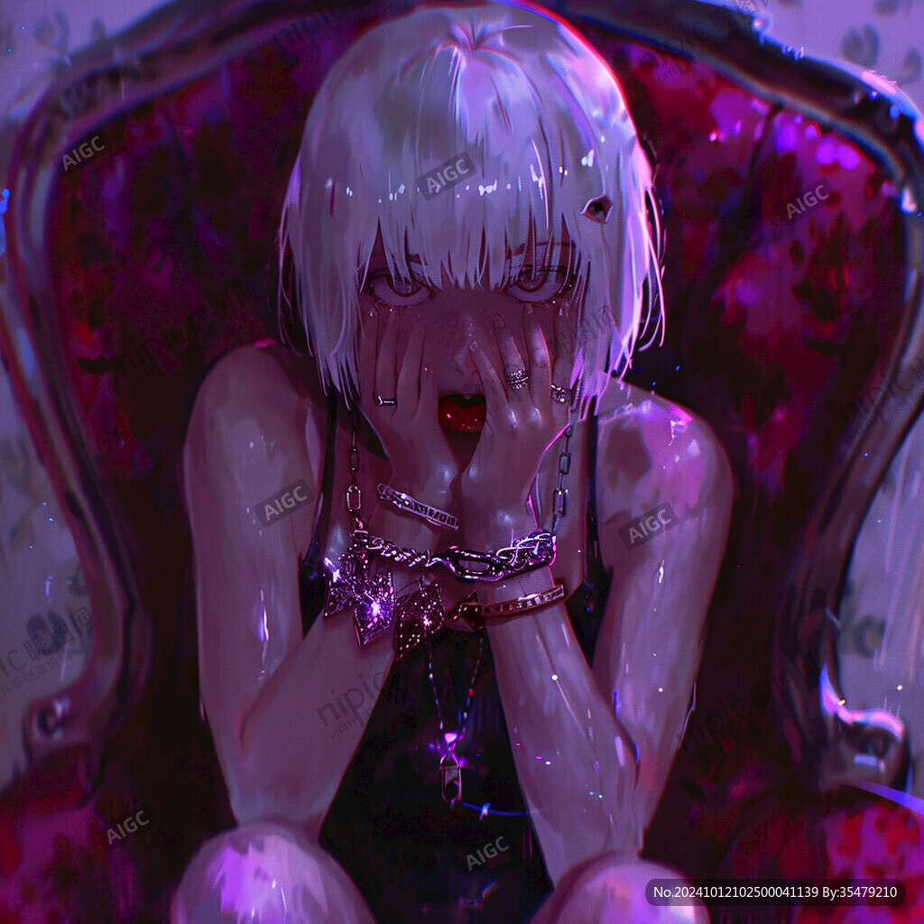 日韩厚涂插画