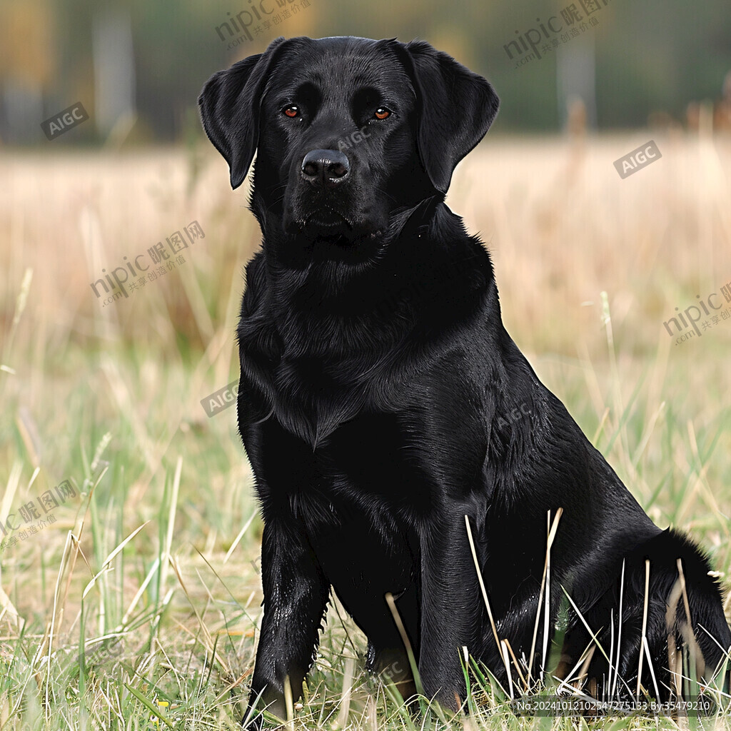 黑色拉布拉多犬