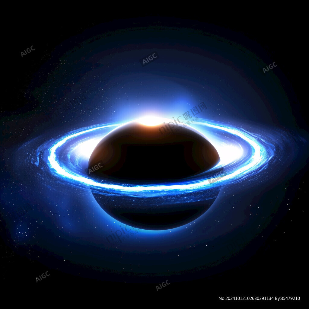 宇宙黑洞背景海报