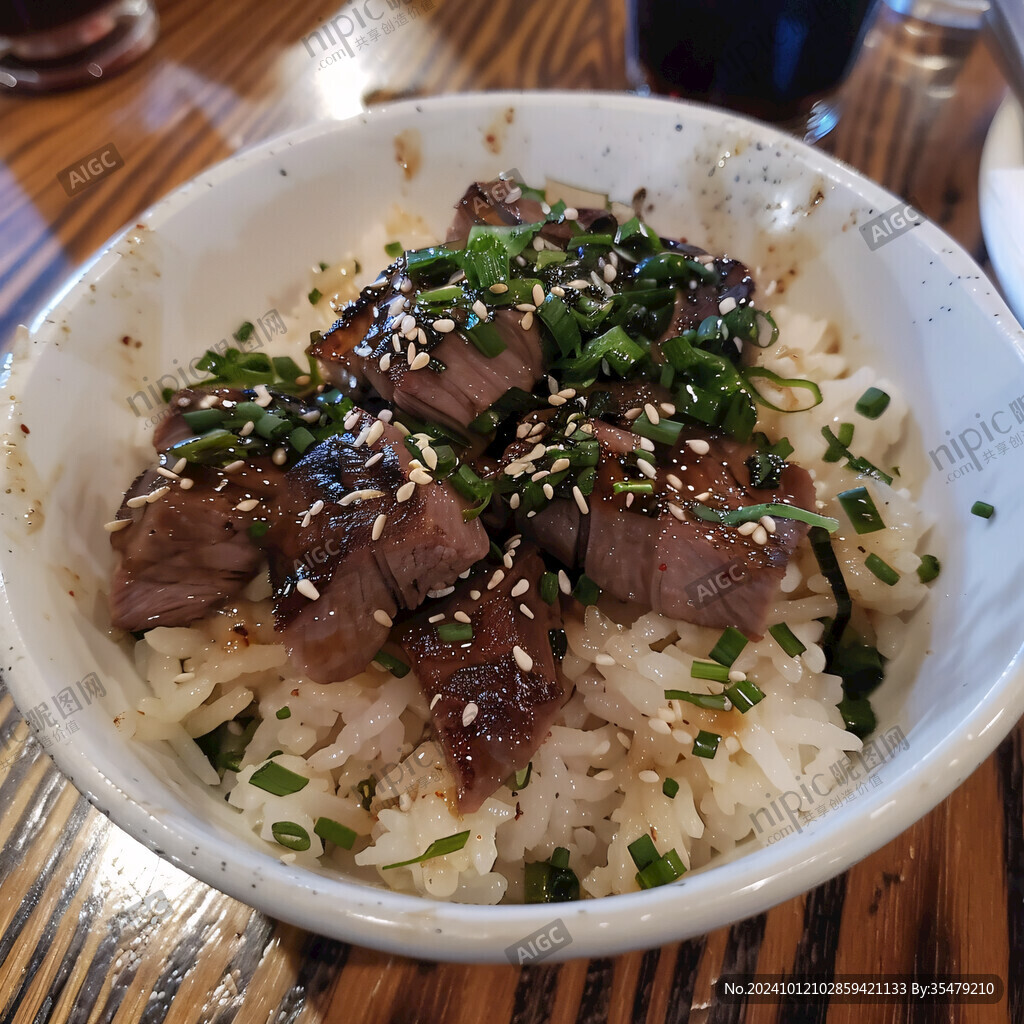 牛肋条丼饭