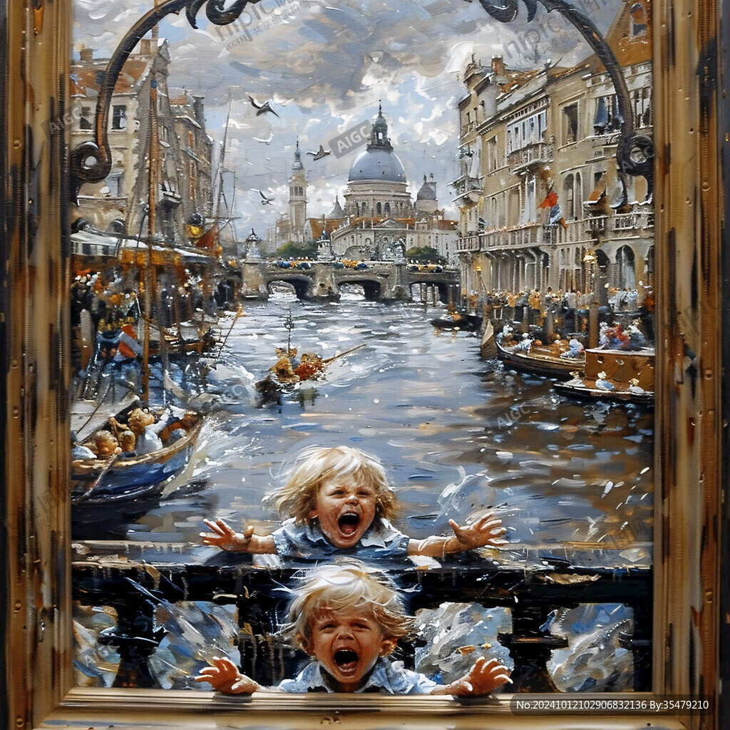 乐游世界油画下载