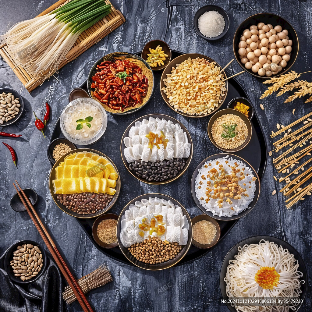 面条米粉米线食材