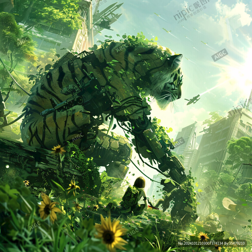 科幻题材插画