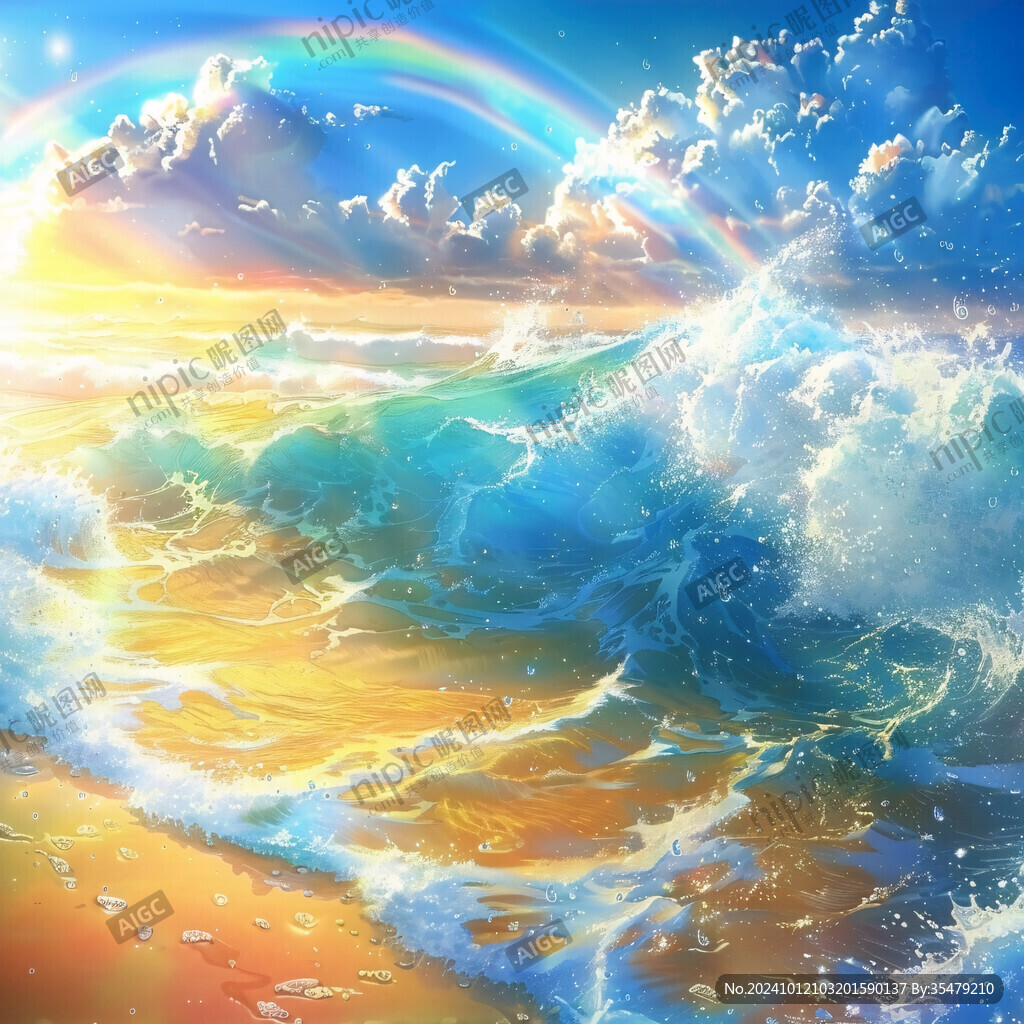 海洋流体画宇宙