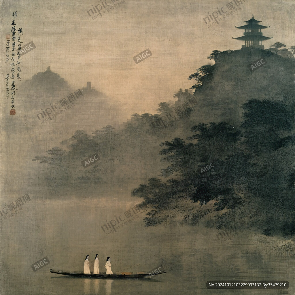 魅力雷峰塔装饰画艺术
