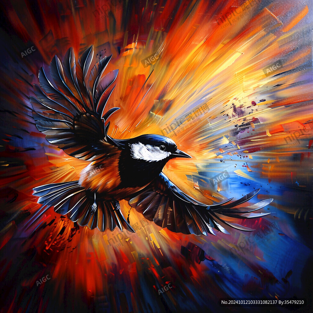 视觉冲击力广告装饰画