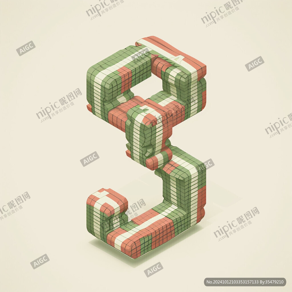 蛇字立体字