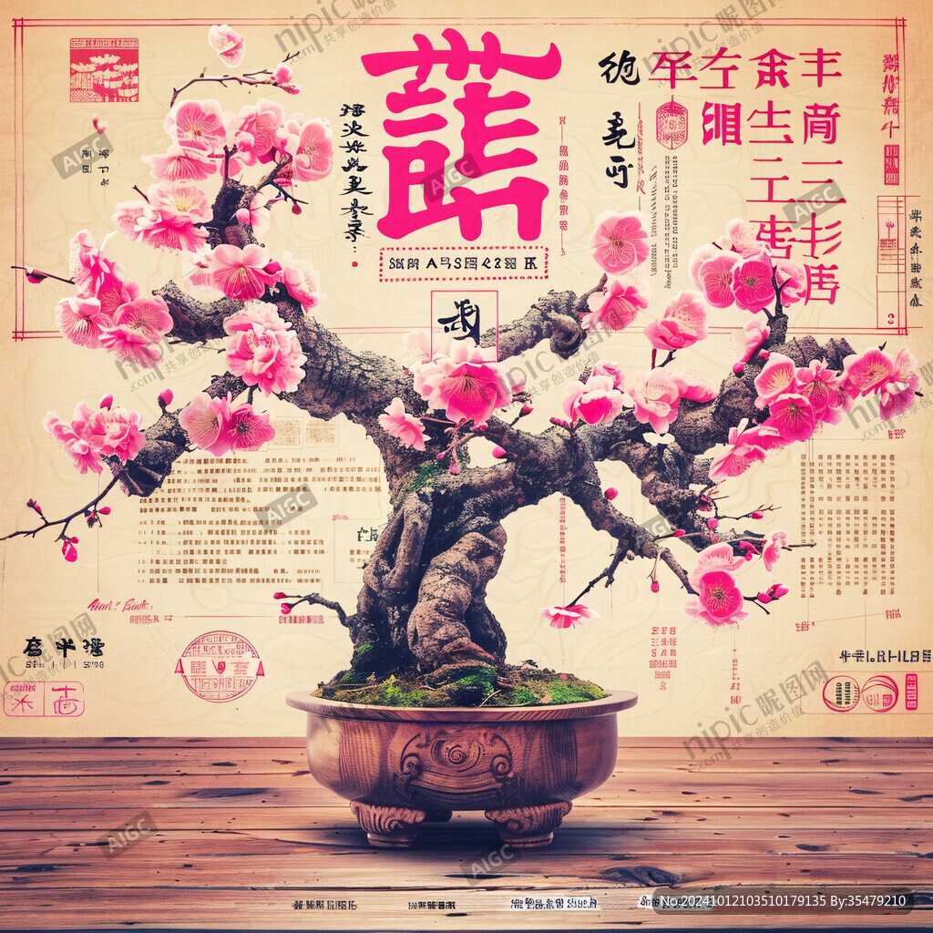 梅花展海报