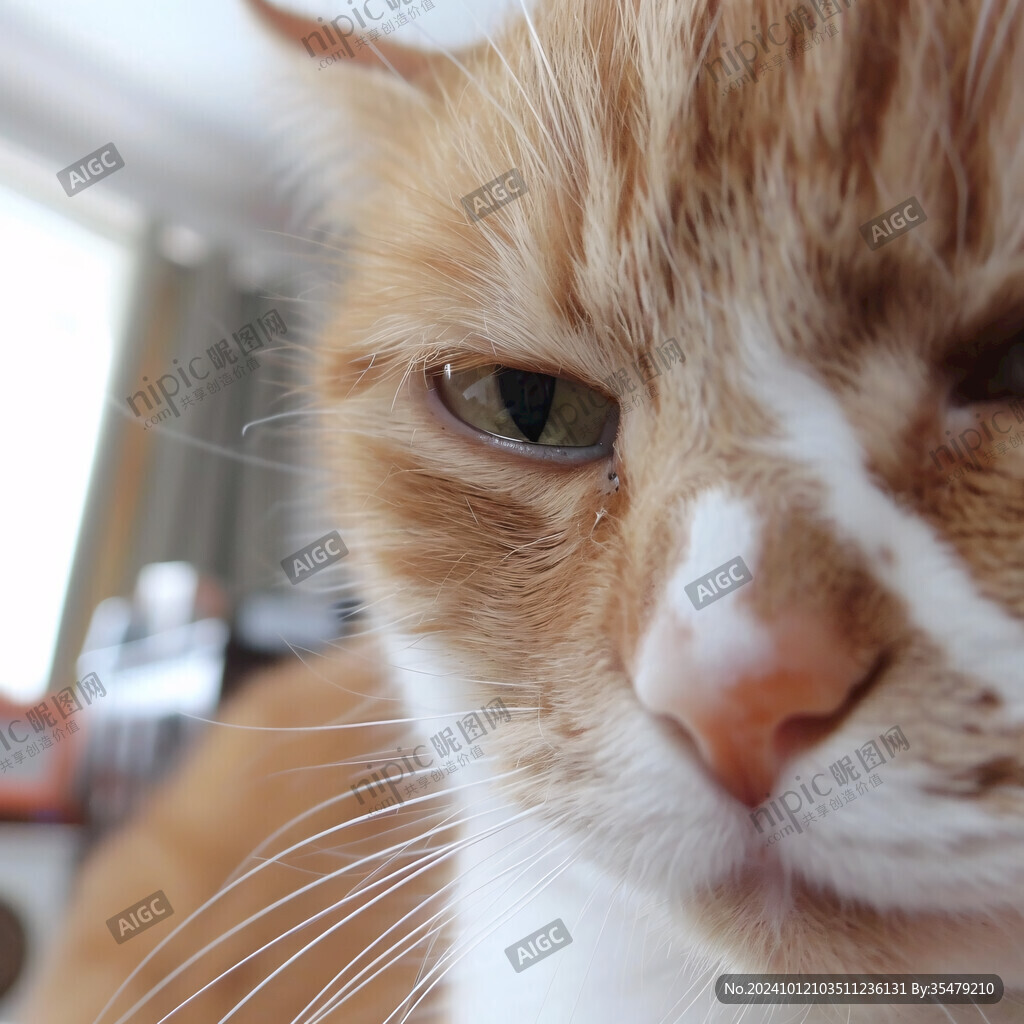猫咪脸部特写