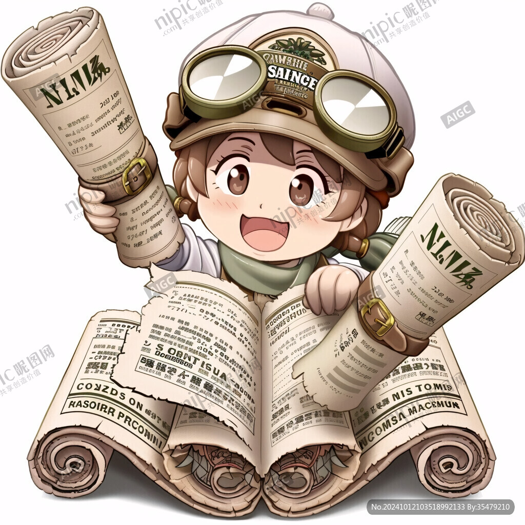卡通小记者