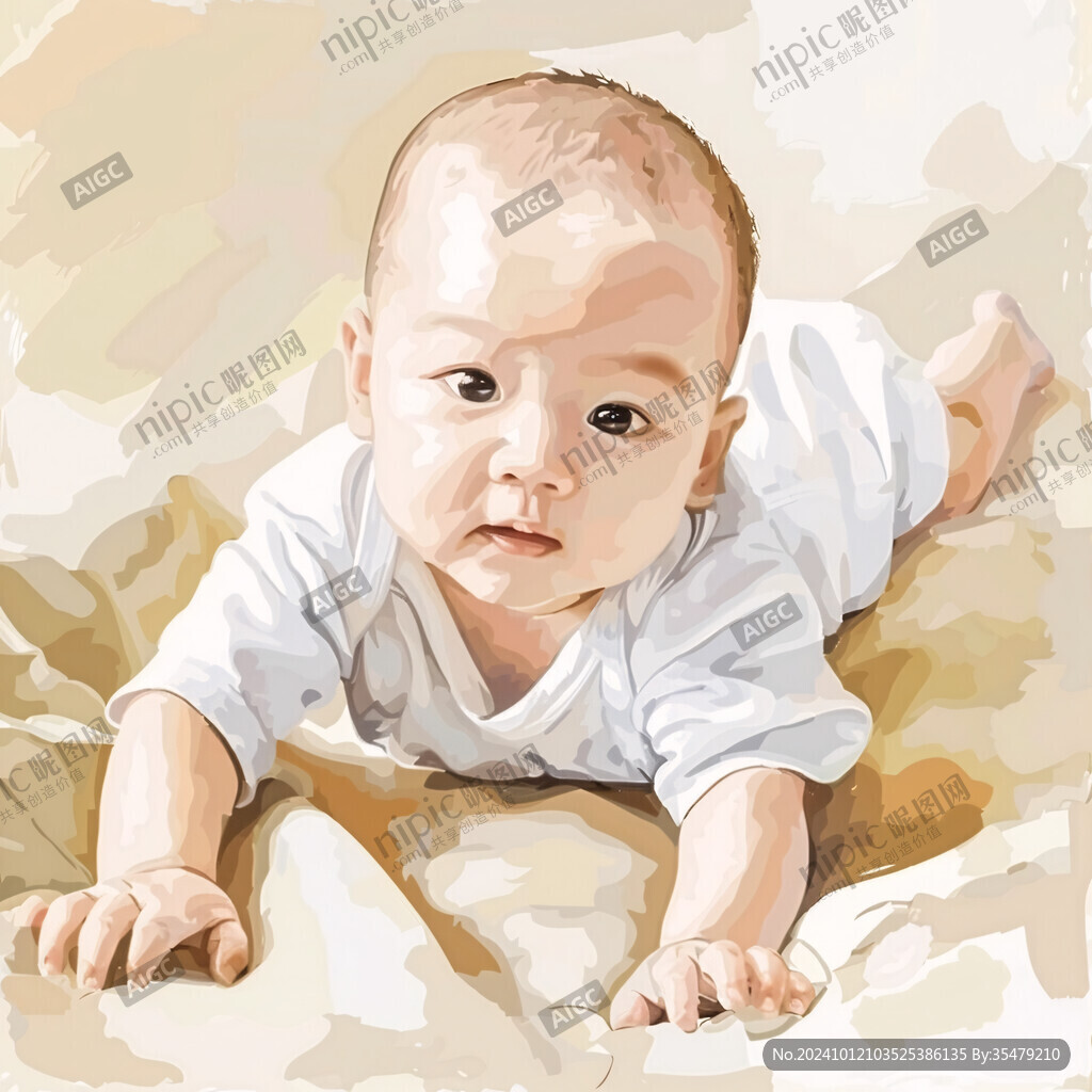 手绘小宝宝